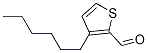 3-Hexylthiophene-2-carbaldehyde Structure,222554-28-1Structure