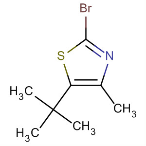 5-叔丁基-2-溴-4-甲基噻唑結(jié)構(gòu)式_22274-97-1結(jié)構(gòu)式