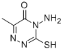 4-Amino-3-mercapto-6-methyl-4h-[1,2,4]triazin-5-one Structure,22278-81-5Structure