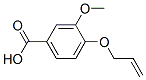 4-(Allyloxy)-3-methoxybenzoic acid Structure,22280-97-3Structure