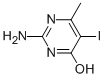 2-Amino-5-iodo-6-methyl-4-pyrimidinol Structure,22294-57-1Structure