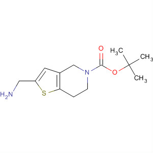 Tert-butyl 2-(aminomethyl)-6,7-dihydrothieno[3,2-c]pyridine-5(4h)-carboxylate Structure,222987-36-2Structure