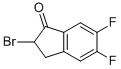 2-Bromo-5,6-difluoro-2,3-dihydro-1h-inden-1-one Structure,222992-13-4Structure