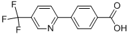 4-[5-(Trifluoromethyl)pyrid-2-yl]benzoic acid Structure,223127-47-7Structure