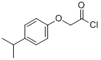 (4-Isopropylphenoxy)acetyl chloride Structure,223128-33-4Structure