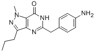 5-[(4-Aminophenyl)methyl]-1,4-dihydro-1-methyl-3-propyl-7h-pyrazolo[3,4-d]pyrimidin-7-one Structure,223429-84-3Structure