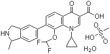 甲磺酸加雷沙星一水合物結(jié)構(gòu)式_223652-90-2結(jié)構(gòu)式