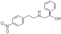 (Alphar)-alpha-[[[2-(4-nitrophenyl)ethyl]amino]methyl]benzenemethanol Structure,223673-34-5Structure