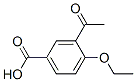 3-Acetyl-4-ethoxybenzoic acid Structure,223699-95-4Structure