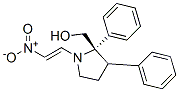 (2S)-1-(2-硝基乙烯)-,-二苯基-2-吡咯烷甲醇結(jié)構(gòu)式_223714-08-7結(jié)構(gòu)式