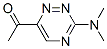 Ethanone, 1-[3-(dimethylamino)-1,2,4-triazin-6-yl]-(9ci) Structure,223719-87-7Structure