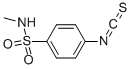 4-Isothiocyanato-n-methylbenzenesulfonamide Structure,223785-90-8Structure