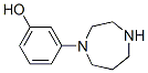 3-[1,4]Diazepan-1-yl-phenol Structure,223797-06-6Structure