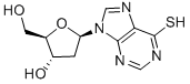 6-Mercaptopurine-2-deoxyribonucleoside Structure,2239-64-7Structure