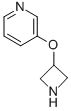 Pyridine,3-(3-azetidinyloxy)- (9ci) Structure,224818-30-8Structure