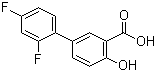 二氟尼柳結(jié)構(gòu)式_22494-42-4結(jié)構(gòu)式