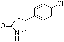 4-(4-Chlorophenyl)-2-pyrrolidinone Structure,22518-27-0Structure