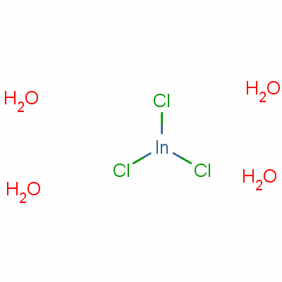 Indium(iii) chloride tetrahydrate Structure,22519-64-8Structure