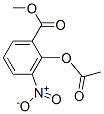 2-(Acetyloxy)-3-nitrobenzoic acid methyl ester Structure,22621-42-7Structure