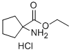 1-氨基環(huán)戊烷羧酸乙酯鹽酸鹽結(jié)構(gòu)式_22649-37-2結(jié)構(gòu)式