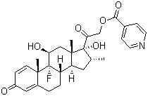 Dexamethasone 21-isonicotinate Structure,2265-64-7Structure