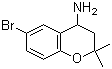 6-Bromo-3,4-dihydro-2,2-dimethyl-2h-1-benzopyran-4-amine Structure,226922-92-5Structure