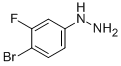 Hydrazine, (4-bromo-3-fluorophenyl)- Structure,227015-68-1Structure