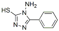 4-Amino-5-phenyl-4H-1,2,4-triazole-3-thiol Structure,22706-11-2Structure