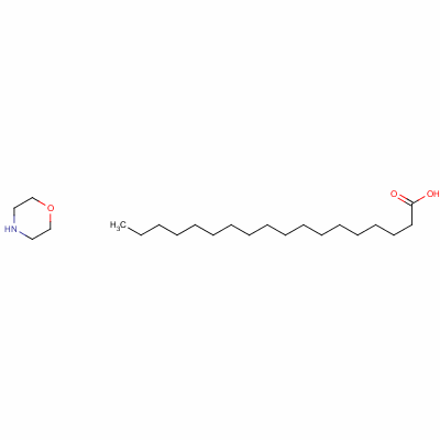 Stearic acid, compound with morpholine (1:1) Structure,22707-25-1Structure