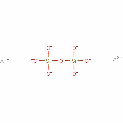 Dialuminium silicate Structure,22708-90-3Structure