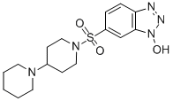 6-([1,4]Bipiperidinyl-1-sulfonyl)benzotriazol-1-ol Structure,227471-63-8Structure