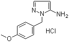 1-[(4-Methoxyphenyl)methyl]-1h-pyrazol-5-amine monohydrochloride Structure,227617-24-5Structure