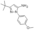 5-Tert-butyl-2-(4-methoxyphenyl)-2h-pyrazol-3-ylamine Structure,227623-26-9Structure