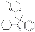 1-Cyclohexyl-4,4-diethoxy-2-methyl-2-phenylbutan-1-one Structure,228419-03-2Structure