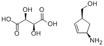 (1S,4r)-cis-4-amino-2-cyclopentene-1-methanol tartrate Structure,229177-52-0Structure