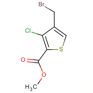 Methyl 4-bromomethyl-3-chlorothiphene-2-carboxylate Structure,229342-84-1Structure