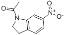 1-Acetyl-6-nitroindoline Structure,22949-08-2Structure