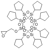 1,3,5,7,9,11,13-七環(huán)戊基-15-縮水甘油五環(huán)癸烷[9.5.1.13,9.15,15.17,13]八硅氧烷結(jié)構(gòu)式_230316-12-8結(jié)構(gòu)式