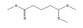 Methyl 5,5-dimethoxypentanoate Structure,23068-91-9Structure