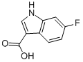 6-Fluoro-1H-indole-3-carboxylic acid Structure,23077-44-3Structure