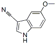 3-Cyano-5-methoxyindole Structure,23084-36-8Structure