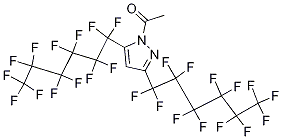 1-Acetyl-3,5-bis(perfluorohexyl)pyrazole Structure,231953-34-7Structure