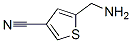 5-(Aminomethyl)thiophene-3-carbonitrile Structure,232280-88-5Structure