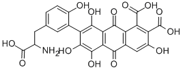 紫膠色酸C結(jié)構(gòu)式_23241-56-7結(jié)構(gòu)式