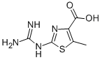 2-[(Aminoiminomethyl)amino]-5-methyl-4-thiazole carboxylic acid Structure,232596-13-3Structure