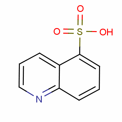 5-喹啉磺酸結(jié)構(gòu)式_23261-58-7結(jié)構(gòu)式