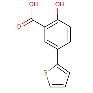 2-Hydroxy-5-(2-thienyl)benzoic acid Structure,23380-74-7Structure