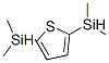 2,5-Bis(dimethylsilyl)thiophene Structure,23395-60-0Structure