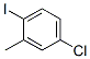 Benzene, 4-chloro-1-iodo-2-methyl- Structure,23399-70-4Structure