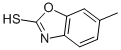 6-Methyl-1,3-Benzoxazole-2-Thiol Structure,23417-29-0Structure